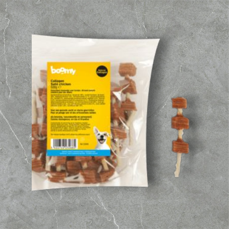 Boomy - collagen sate chicken 500 gram
