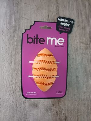 Bite Me - Snackspeeltje Nibble me Rugby 11 cm (S)