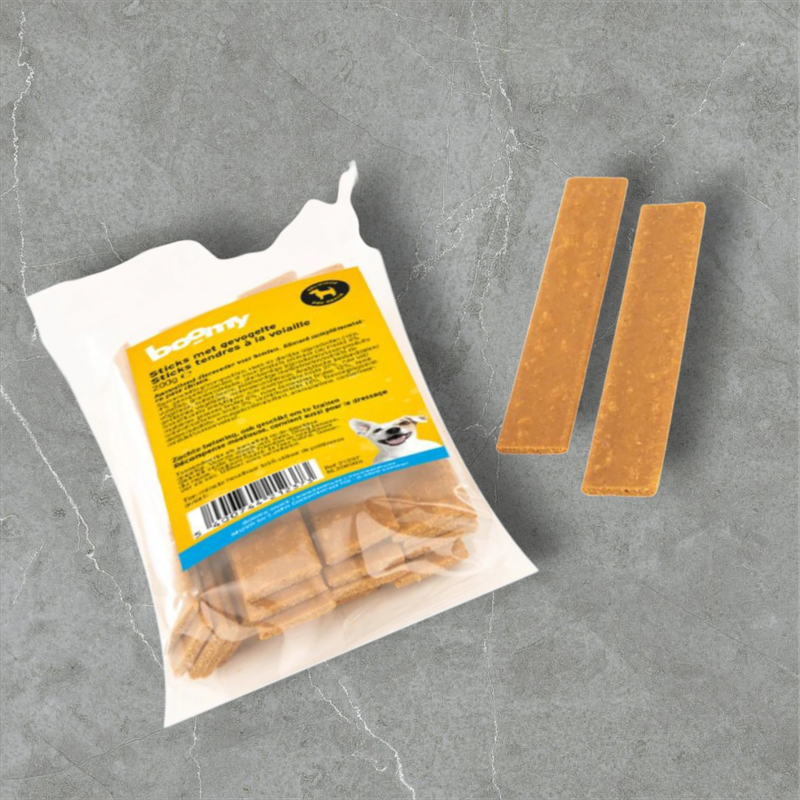 Boomy - Sticks Met Gevogelte 200 gr