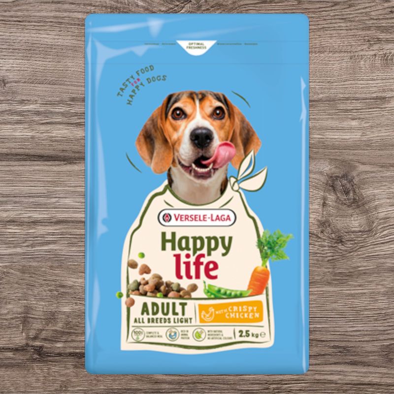 Happy Life - Adult Light met Kip