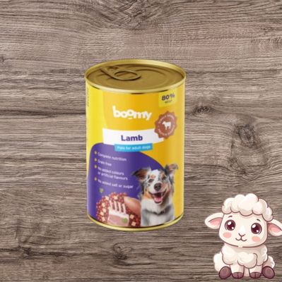 Boomy - Blikvoeding Lam 400g