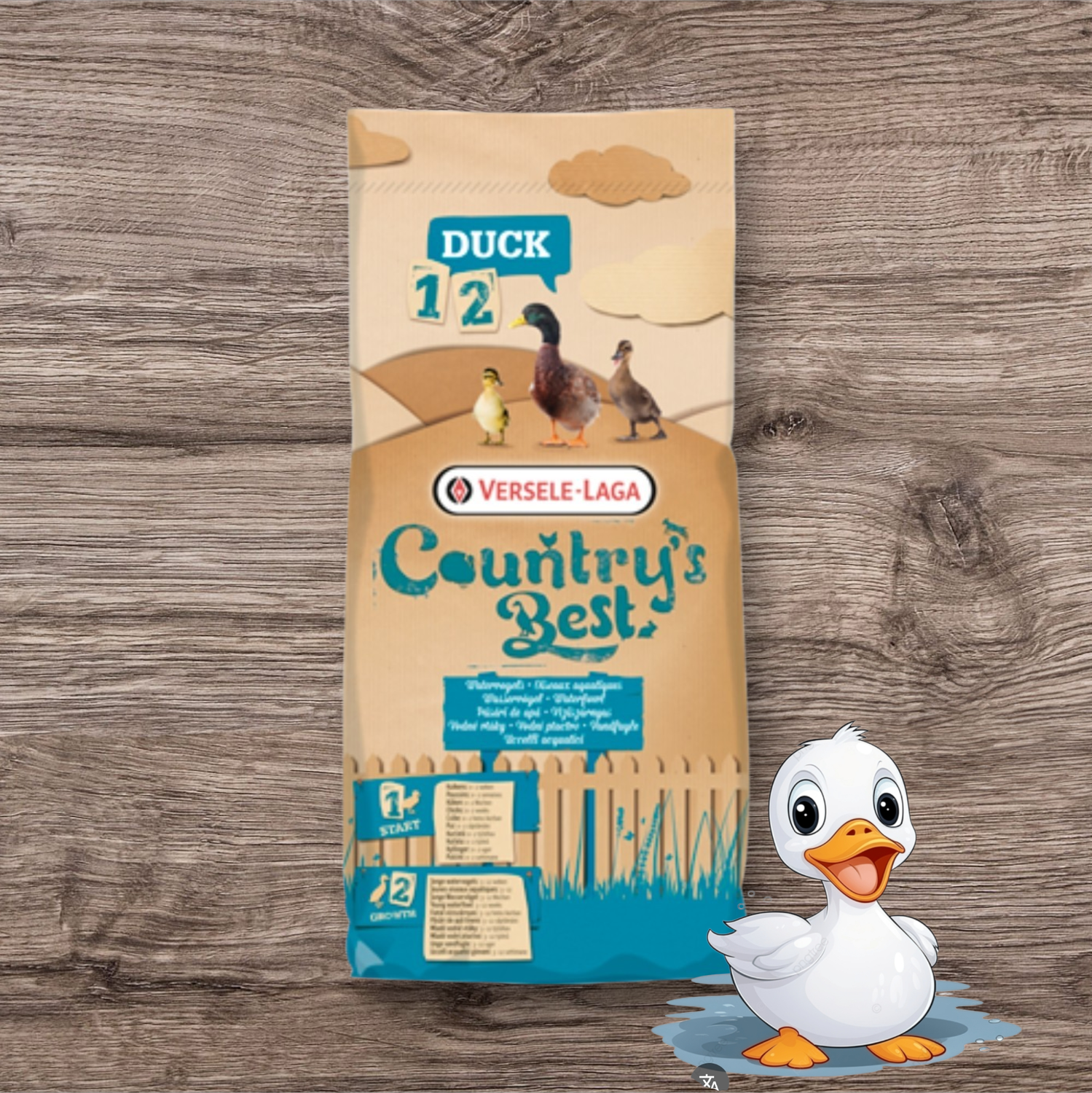 Versele Laga - Country's Best - Duck 2 Pellet