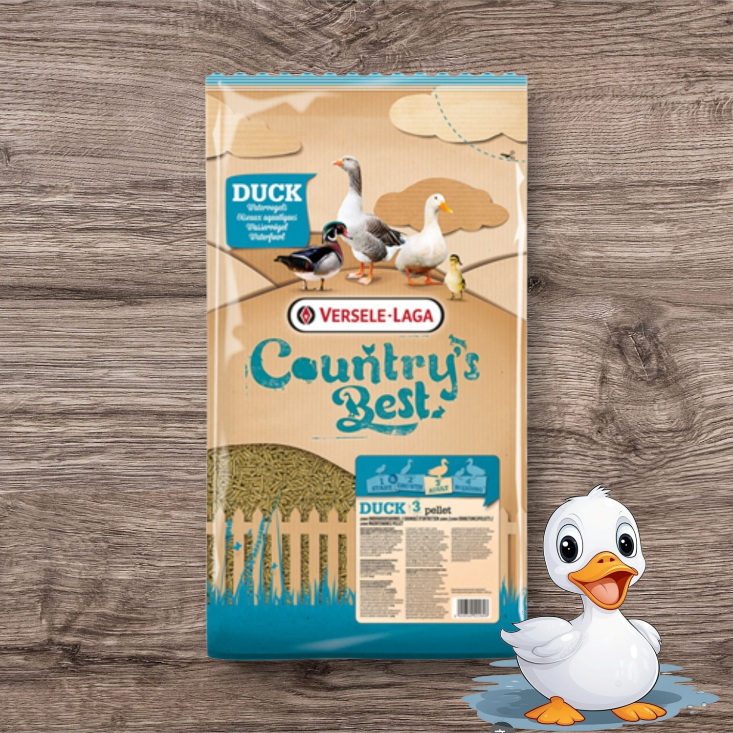Versele Laga - Country's Best - Duck 3 Pellet