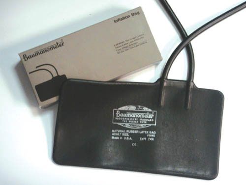 Inflation Bag For Baum Adult Blood Pressure Cuff Inflation Bag For Baum Adult Blood Pressure Cuff