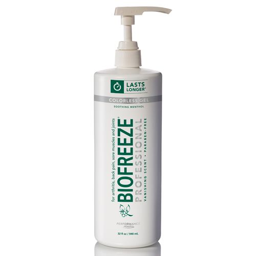Biofreeze - 32oz Gel Pump Dye-Free Prof Version Biofreeze - 32oz Gel Pump Dye-Free Prof Version