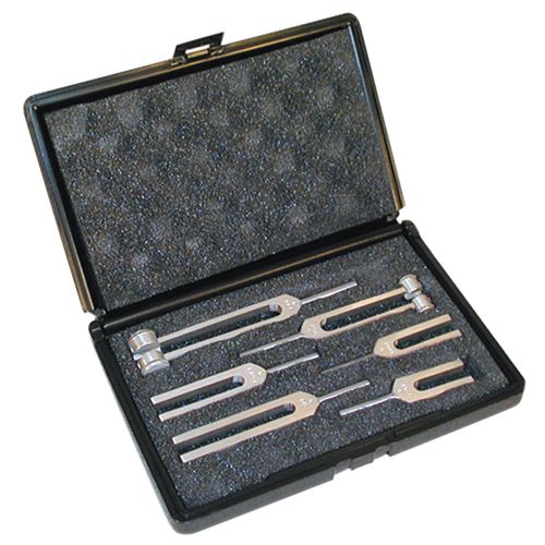 Tuning Fork Clinical Grade Set 128-4096 Cps(6 pc+Case) Tuning Fork Clinical Grade Set 128-4096 Cps(6 pc+Case)