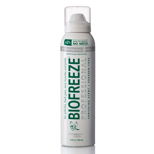 Biofreeze Cryotherapy 4 Oz. 360 Degree Spray Prof Version Biofreeze Cryotherapy 4 Oz. 360 Degree Spray Prof Version