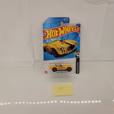 SHELBY COBRA 427 SC YELLOW #63