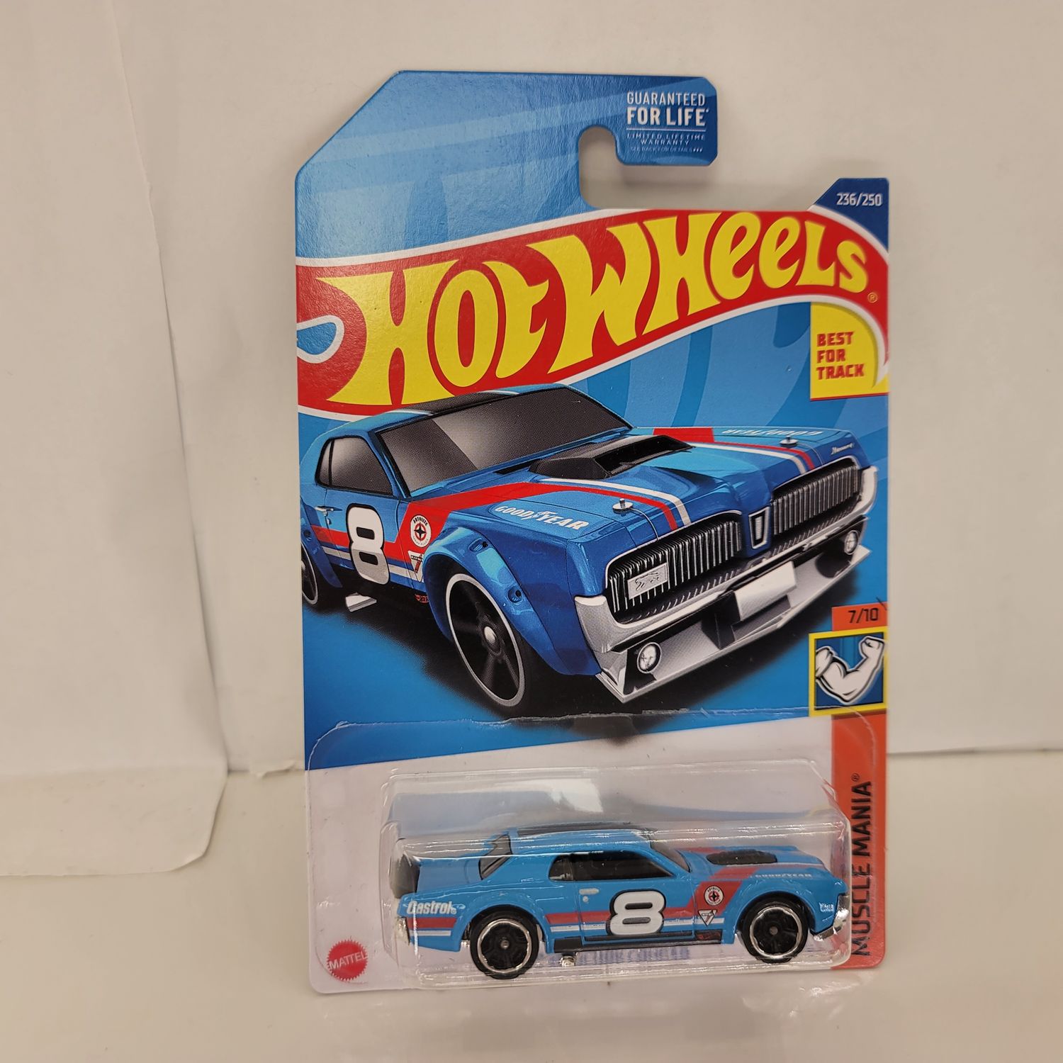 1968 MERCURY COUGAR BLUE