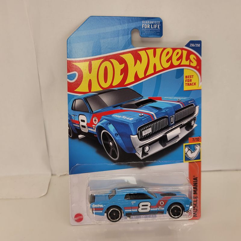 1968 MERCURY COUGAR BLUE