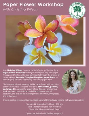 Paper Flower Workshop -SOLD OUT