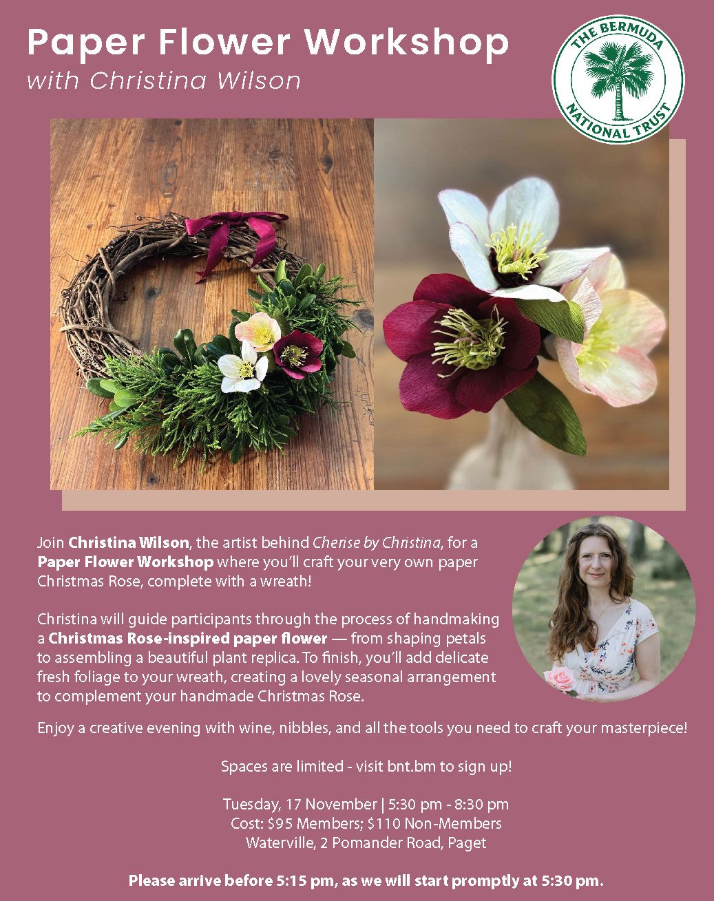 Paper Flower Workshop