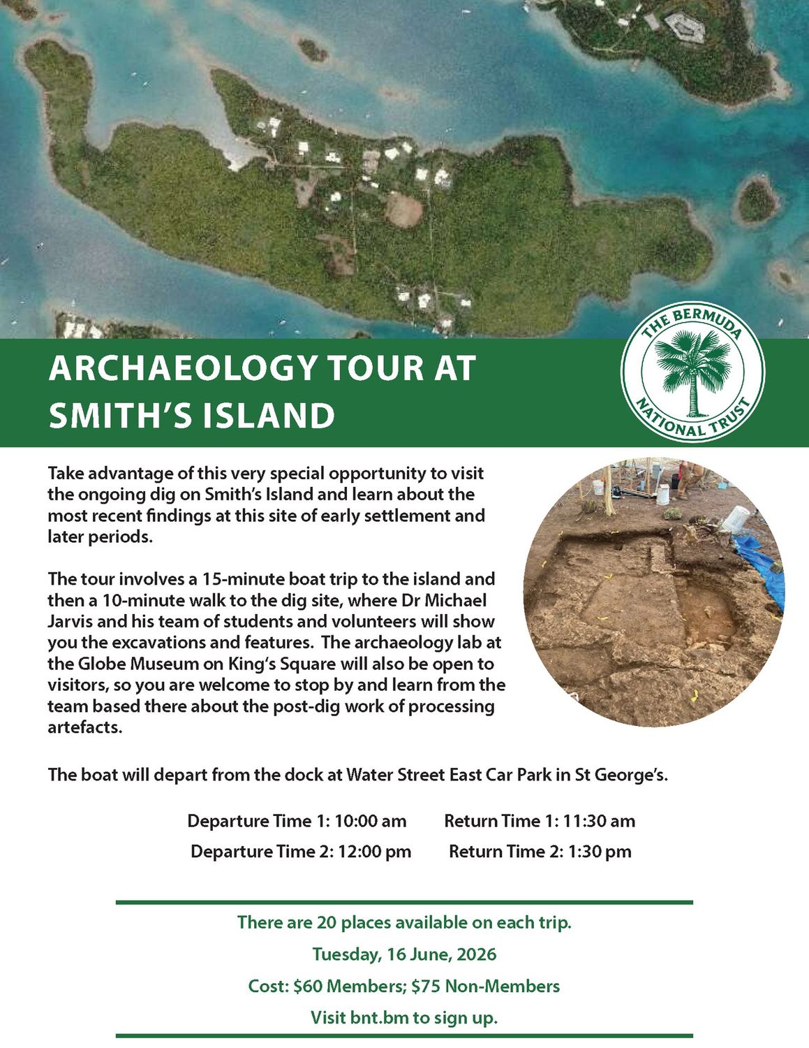 Trust Talk: Archaeology Tour at Smith's Island
