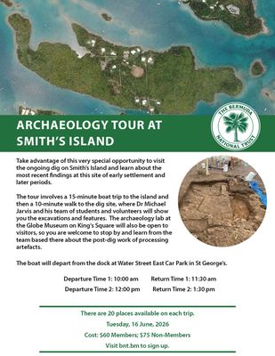 Trust Talk: Archaeology Tour at Smith's Island