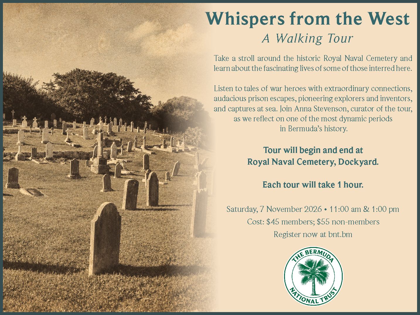 Walking Tour: Wispers from the West