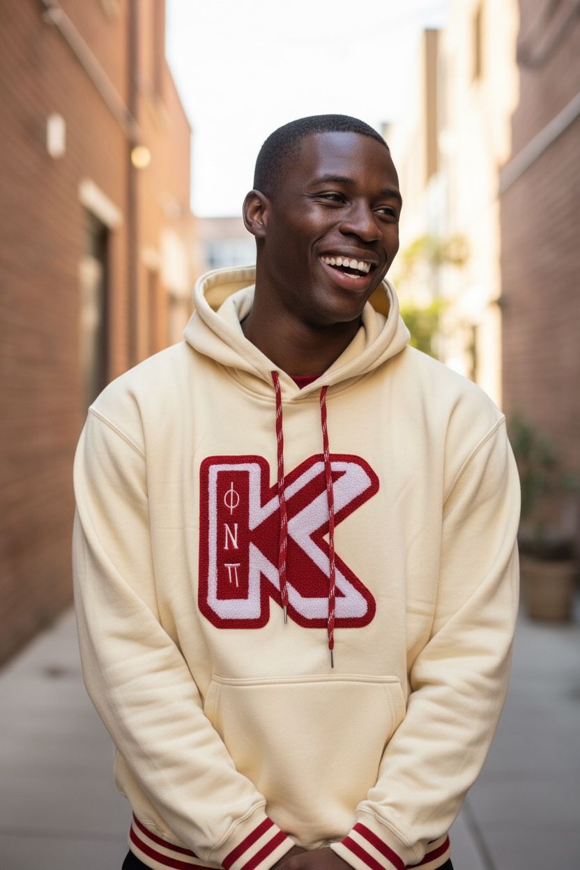 Chenille Red K Phi Nu Pi Sweatshirt