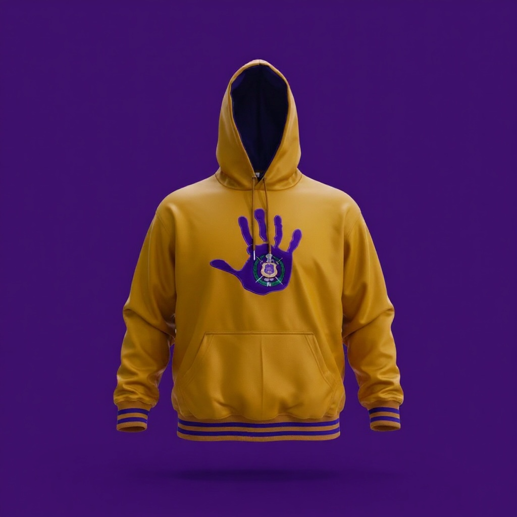 5 Dawg Hoodie - Purple and Gold Options