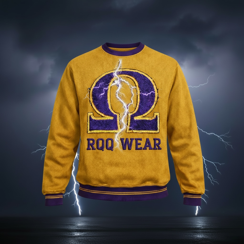 RQQ Wear Hoodie - Purple/Gold Options