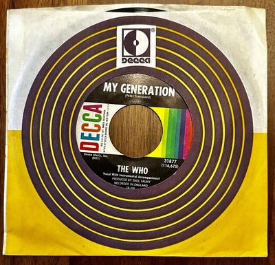 The WHO - My Generation / Out In The Street