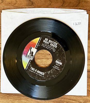 The T-BONES - No Matter What Shape (Your Stomach&#39;s In) / Feelin&#39; Fine