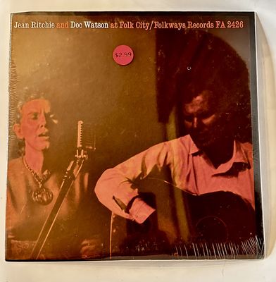 JEAN RITCHIE and DOC WATSON - At Folk City