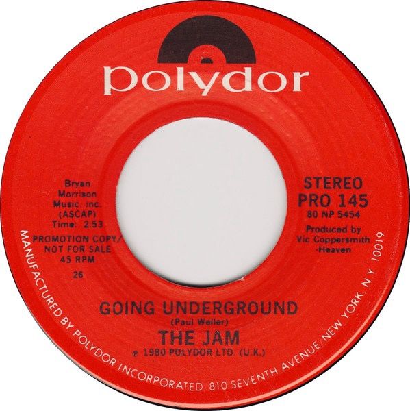 THE JAM - Going Underground / The Dreams of Children