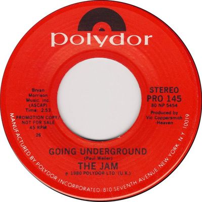 THE JAM - Going Underground / The Dreams of Children