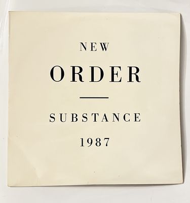 NEW ORDER -Substance 1987