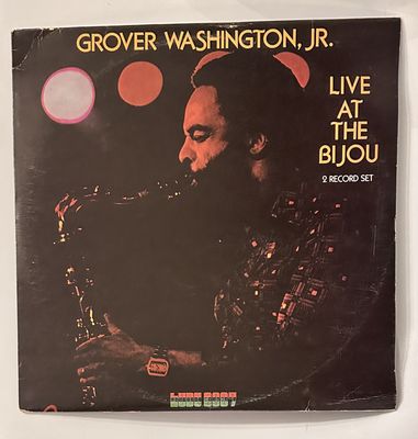 GROVER WASHINGTON, JR   - Live At The Bijou
