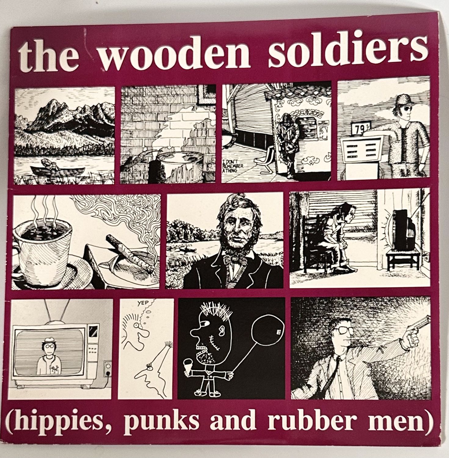 THE WOODEN SOLDIERS - (hippies, punks and rubber men)
