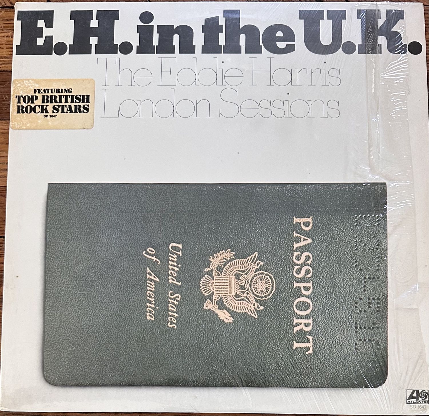 EDDIE HARRIS - E.H. in the U.K.