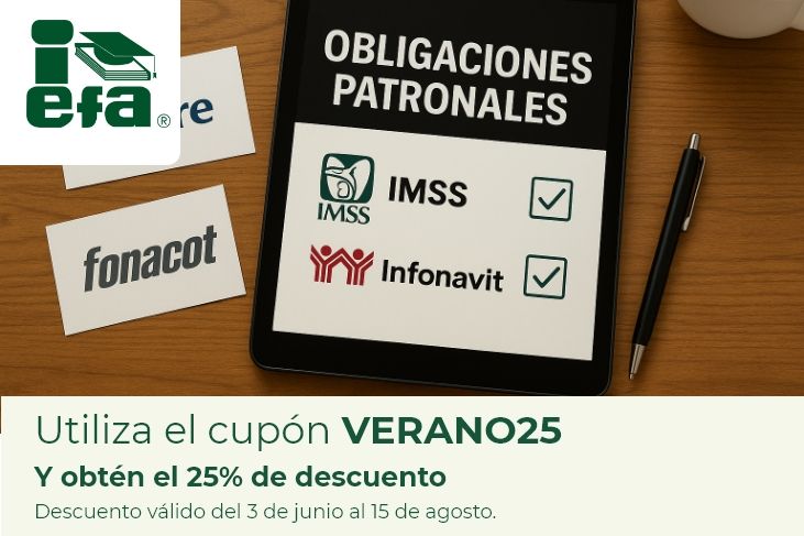 Taller de obligaciones patronales: IMSS, Afore, Infonavit, Fonacot