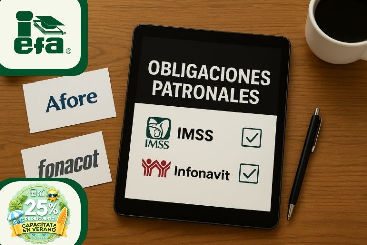 Taller de obligaciones patronales: IMSS, Afore, Infonavit, Fonacot