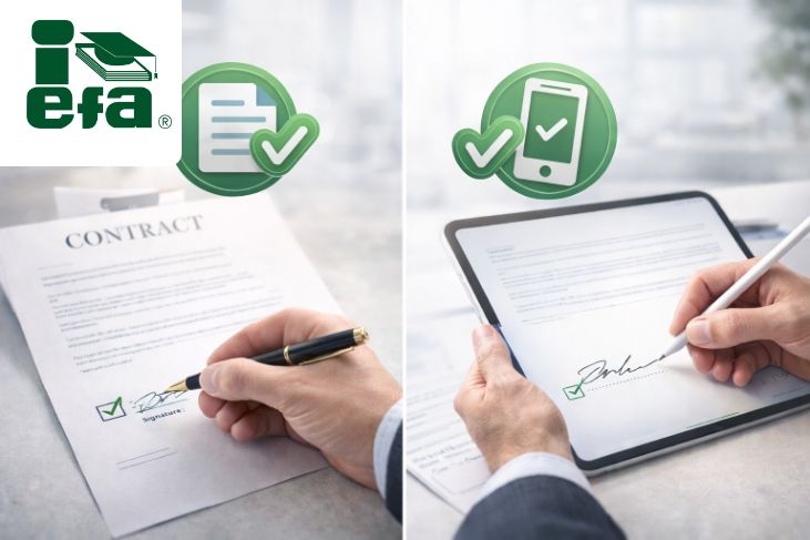 El consentimiento de los contratos y el consentimiento electrónico