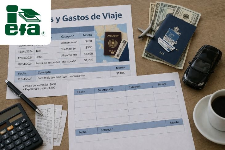 Viáticos, gastos de viaje, erogaciones por cuenta de terceros