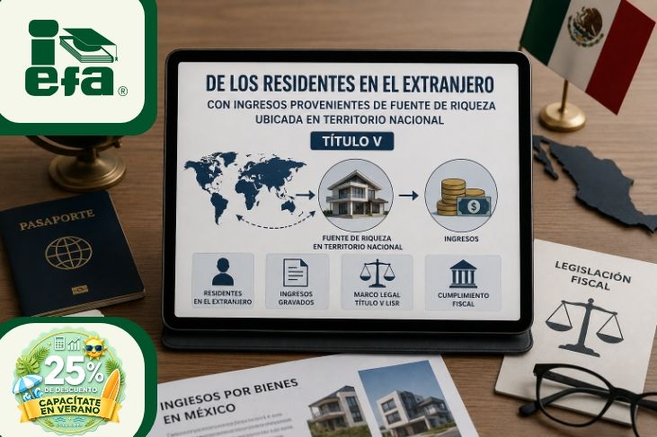 De los residentes en el extranjero con ingresos provenientes de fuente de riqueza ubicada en territorio nacional (Título V).