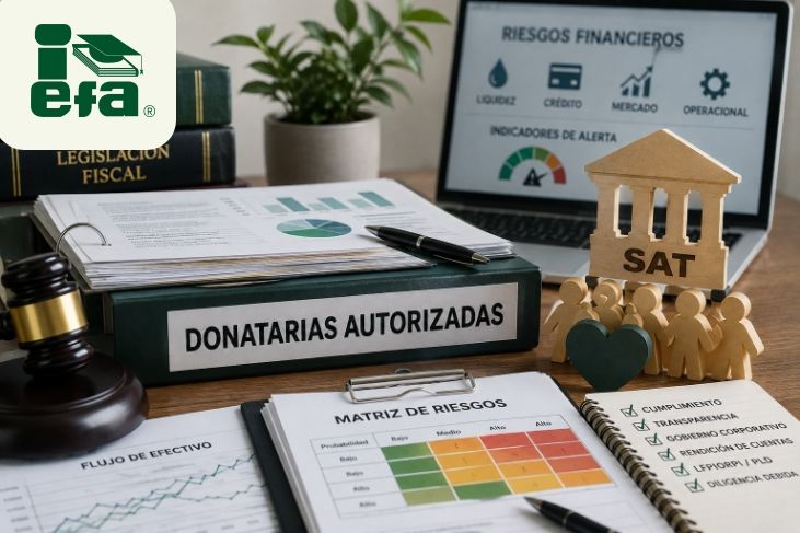 Riesgos financieros para donatarias autorizadas