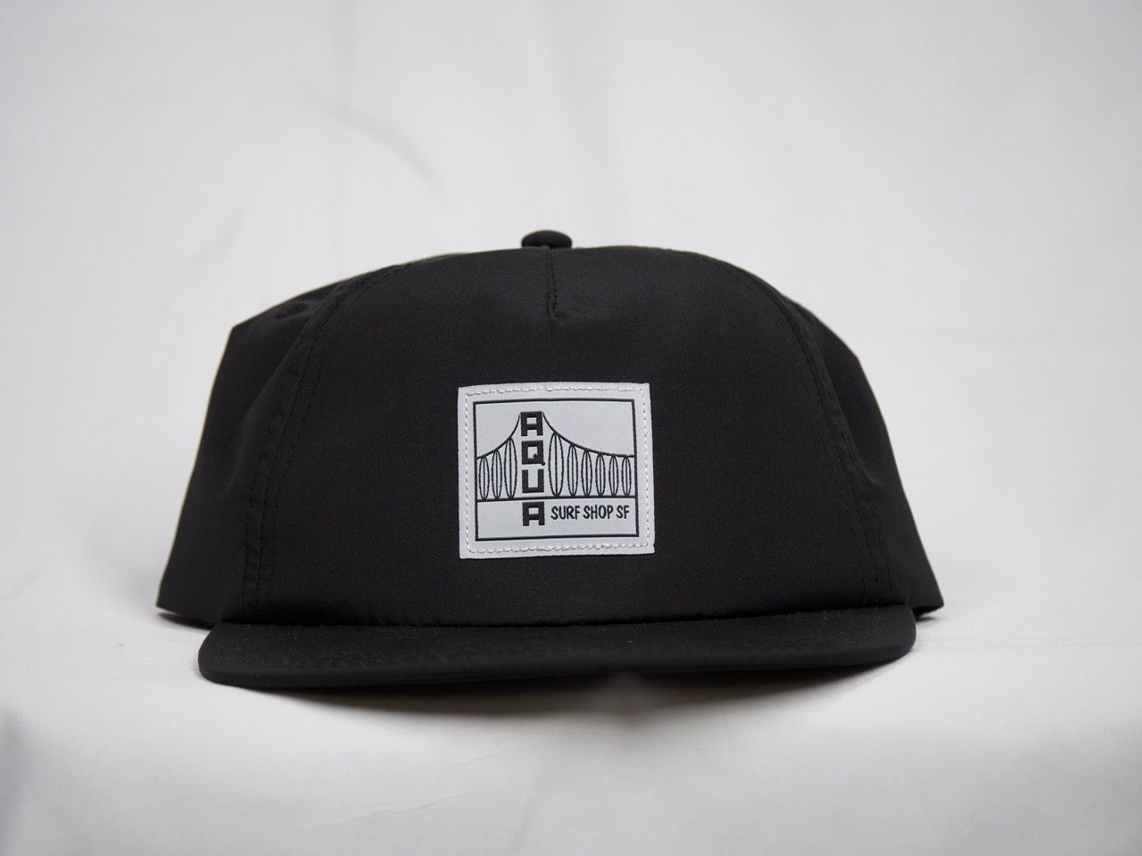 SQUARE PATCH AQUA HAT