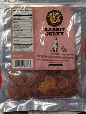 COW CRACK RABBIT JERKY