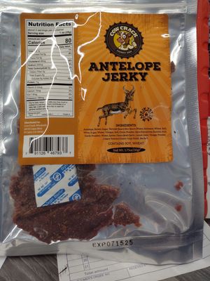 COW CRACK ANTELOPE JERKY