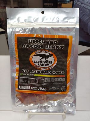 CARNIVORE CANDY BACON JERKY APPLEWOOD SMOKE STYLE