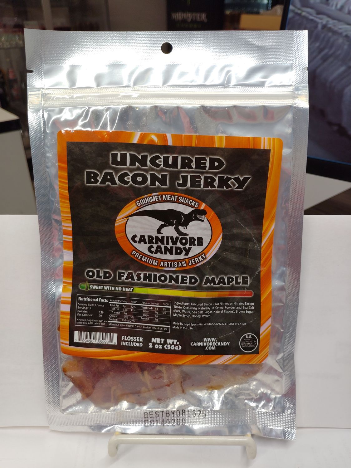 CARNIVORE MAPLE BACON JERKY
