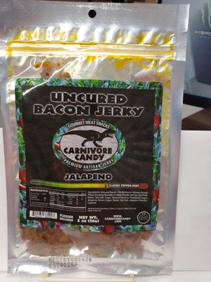 CARNIVORE CANDY BACON JERKY JALAPENO