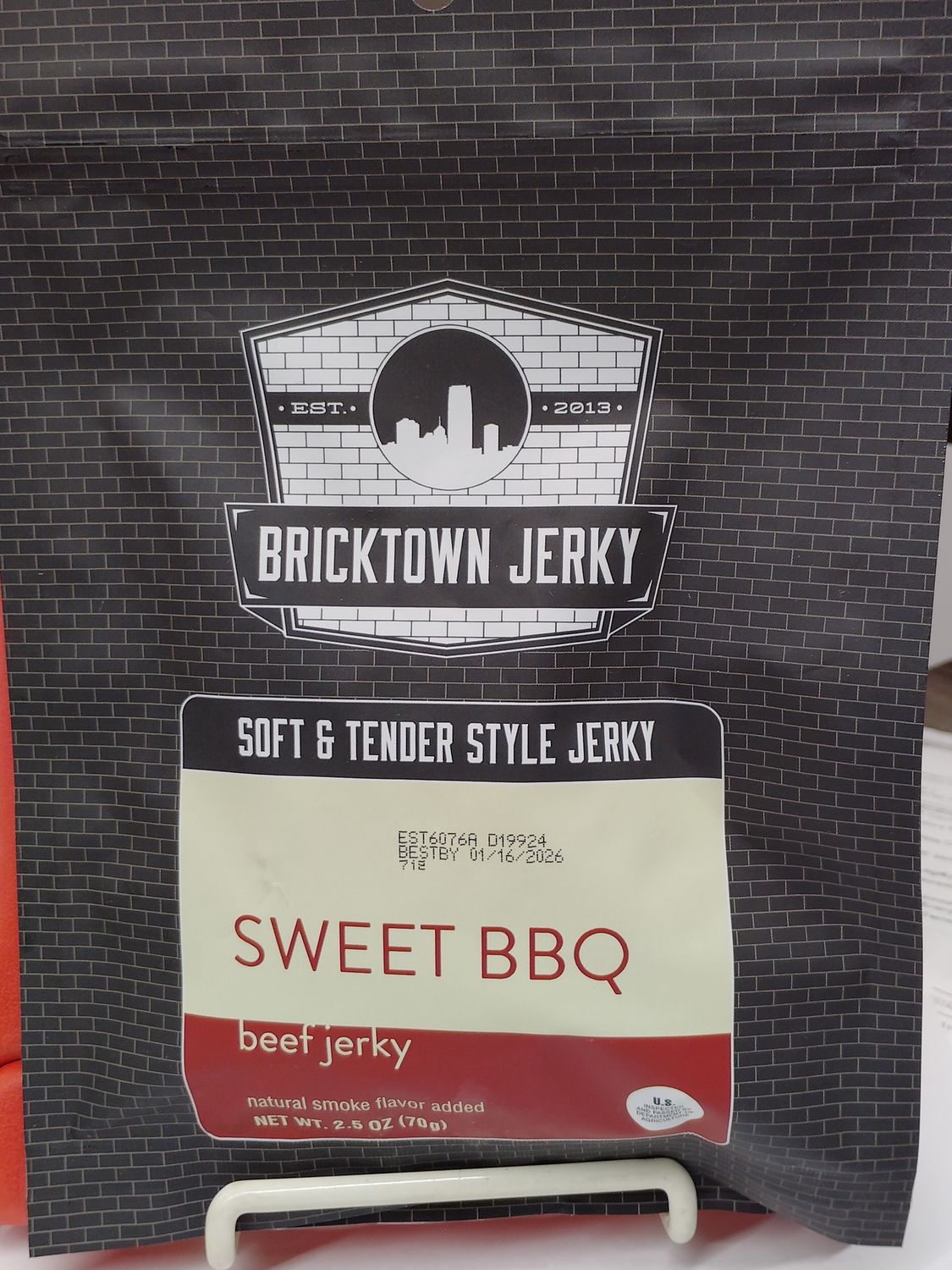 JERKY .COM BRICKTOWN JERKY SWEET BBQ