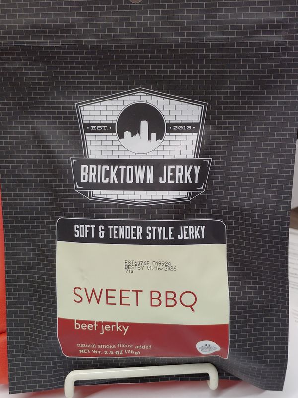 JERKY .COM BRICKTOWN JERKY SWEET BBQ