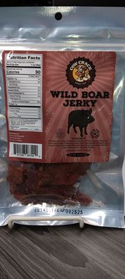 COW CRACK WILD BOAR JERKY