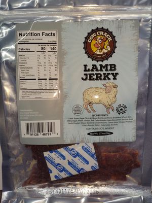 COW CRACK LAMB JERKY