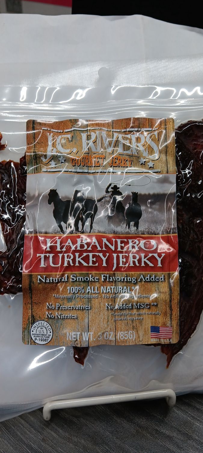 COW CRACK HABANERO TURKEY JERKY