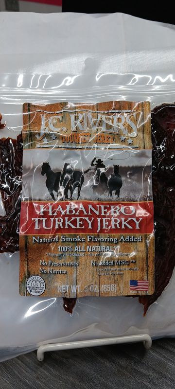COW CRACK HABANERO TURKEY JERKY