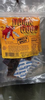 DAMN GOOD JERKY SWEET &amp; SPICEY